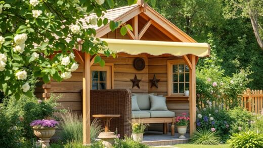 DS-HOME | Консервация и уход за садовой мебелью и пристройками из клееного бруса