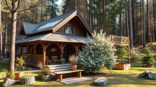 DS-HOME | Организация площадок для хранения топлива и дров рядом с деревянным домом